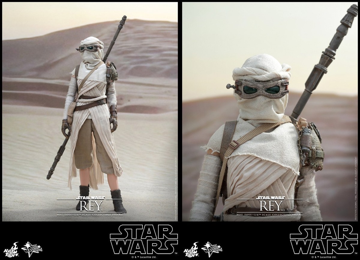 Hot Toys Movie Masterpiece Rey Star Wars The Force Awakens 1/6