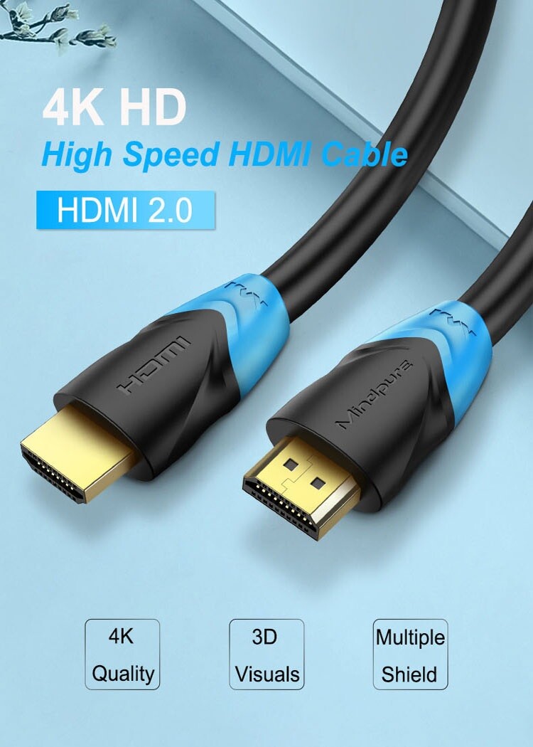 Cavo HDMI 2.0 4K HDR 3D Cavo Ethernet Ad Alta Velocà Per - Foto 8