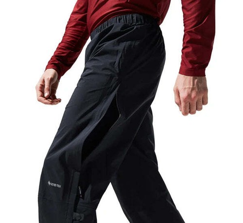Pantalón Berghaus Paclite Gore-Tex Impermeable Sobre Hombre 432373B50 Negro - Imagen 3 de 11