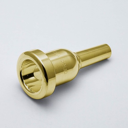 Genuine Denis Wick 24K Gold Trombone Mouthpiece, 5BL Large Shank