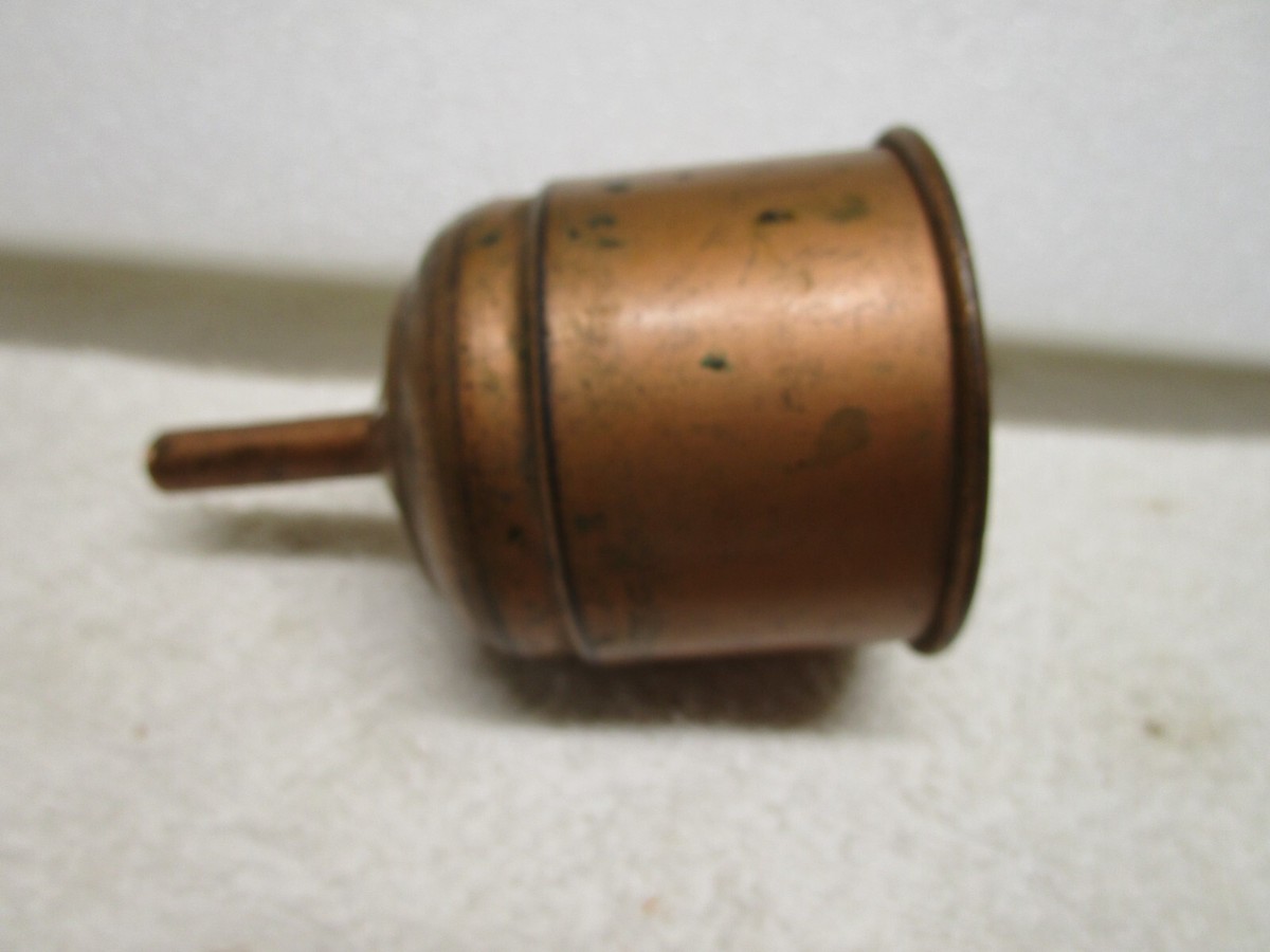 Vintage Coleman No 0 Fuel Filter Copper Funnel ,USA Stove