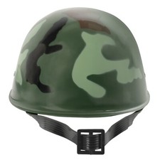 Kids' Camouflage Army Hemet - Woodland Camouflage - Includes Chinstrap