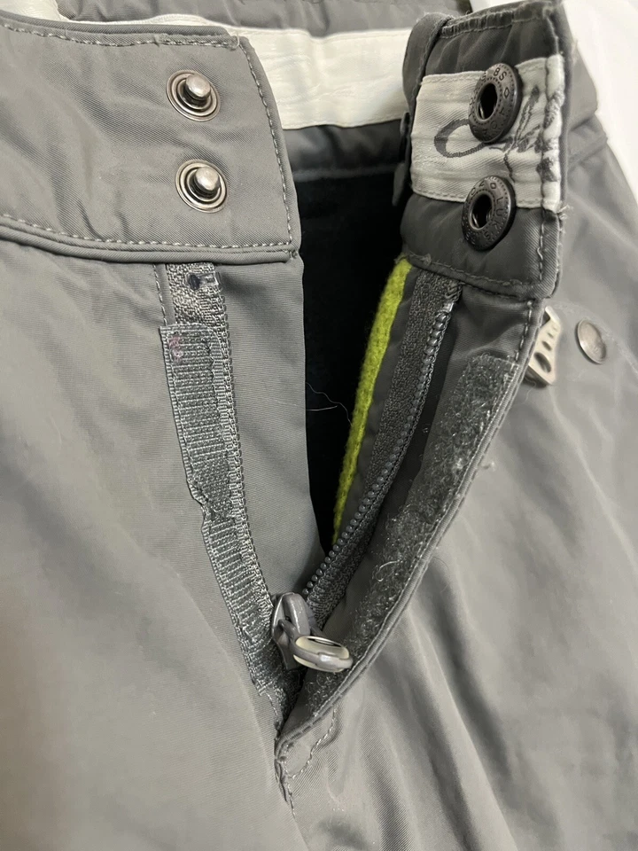 Calça impermeável vintage Oakley Road Fuel 3 forrada esqui snowboard neve tamanho XS - Imagem 3 de 4