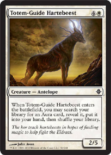 TOTEM-GUIDE HARTEBEEST X4 4 4X Rise of the Eldrazi MTG Magic Cards DJMagic