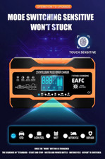 Caricabatteria 12V 12A Ricarica Rapida Intelligente 7 Stadi per AGM GEL Wet - Miniatura 4