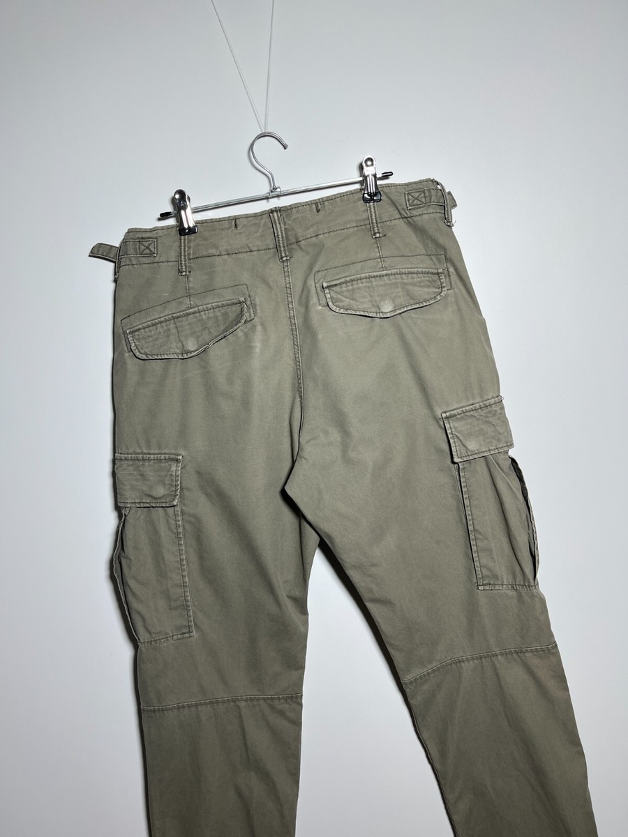 H&M Khaki Utility Military Cargo Pants Size 29 | eBay