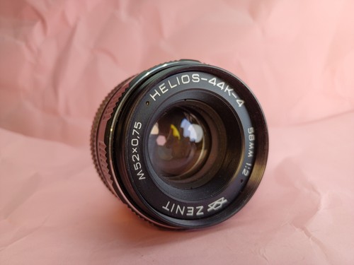 Soviet lens HELIOS 44K-4 f/2 58mm Lens Muont K Pentax SLR DSLR camera - Picture 4 of 23