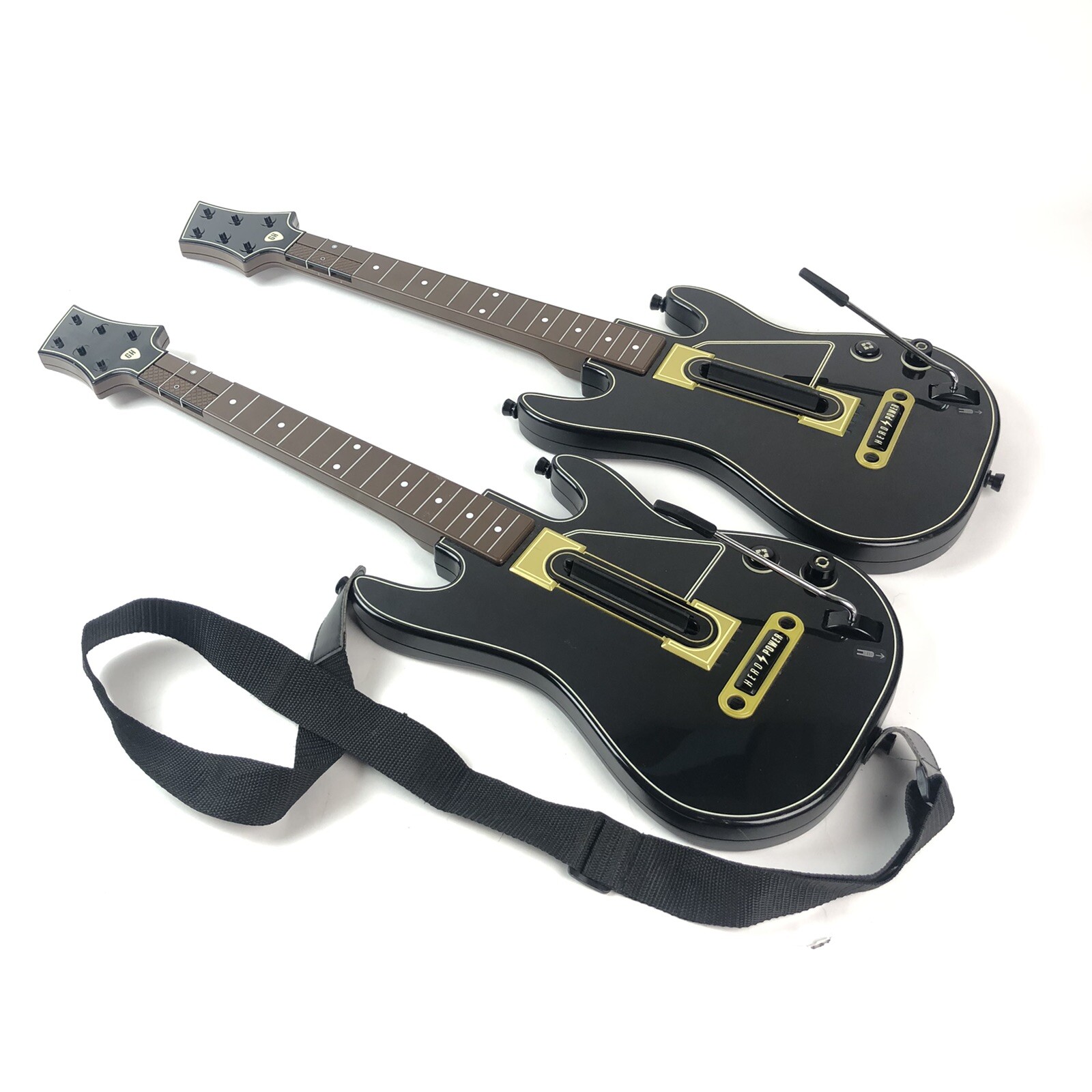 Lot of 2 Xbox 360 PS3 Wireless Guitars Activision CE0700 Guitar Hero