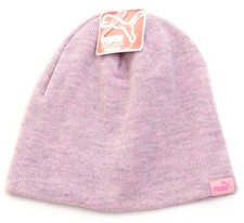 Puma Evercat Light Purple Knit Beanie Womens ...