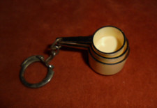 Porte-clés série X 3 Mini Casseroles GROULT - Top maison de poupées (cerné noir)