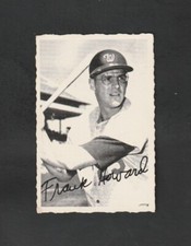 1969 OPC Deckle Edge Frank Howard ~~ Scarce O-Pee-Chee!