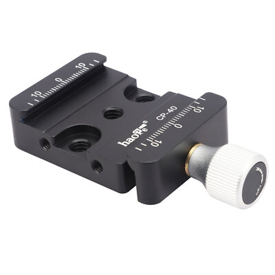 DSLR and Mirrorless Quick Release Clamp for Arca-Type  Conversion Heighten Riser