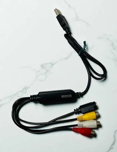 I-O DATA GV-USB2 Video Capture for VHS 8mm to DVD/PC Analog to Digital Converter