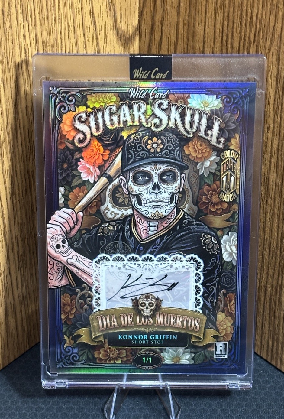 Konnor Griffin Auto True 1/1 Color Match 2026  Sugar Skull Mammoth RC Pirates ⚾️