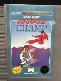 Vintage Karate Champ Nintendo Entertainment System NES  1986 5 Screw Tested