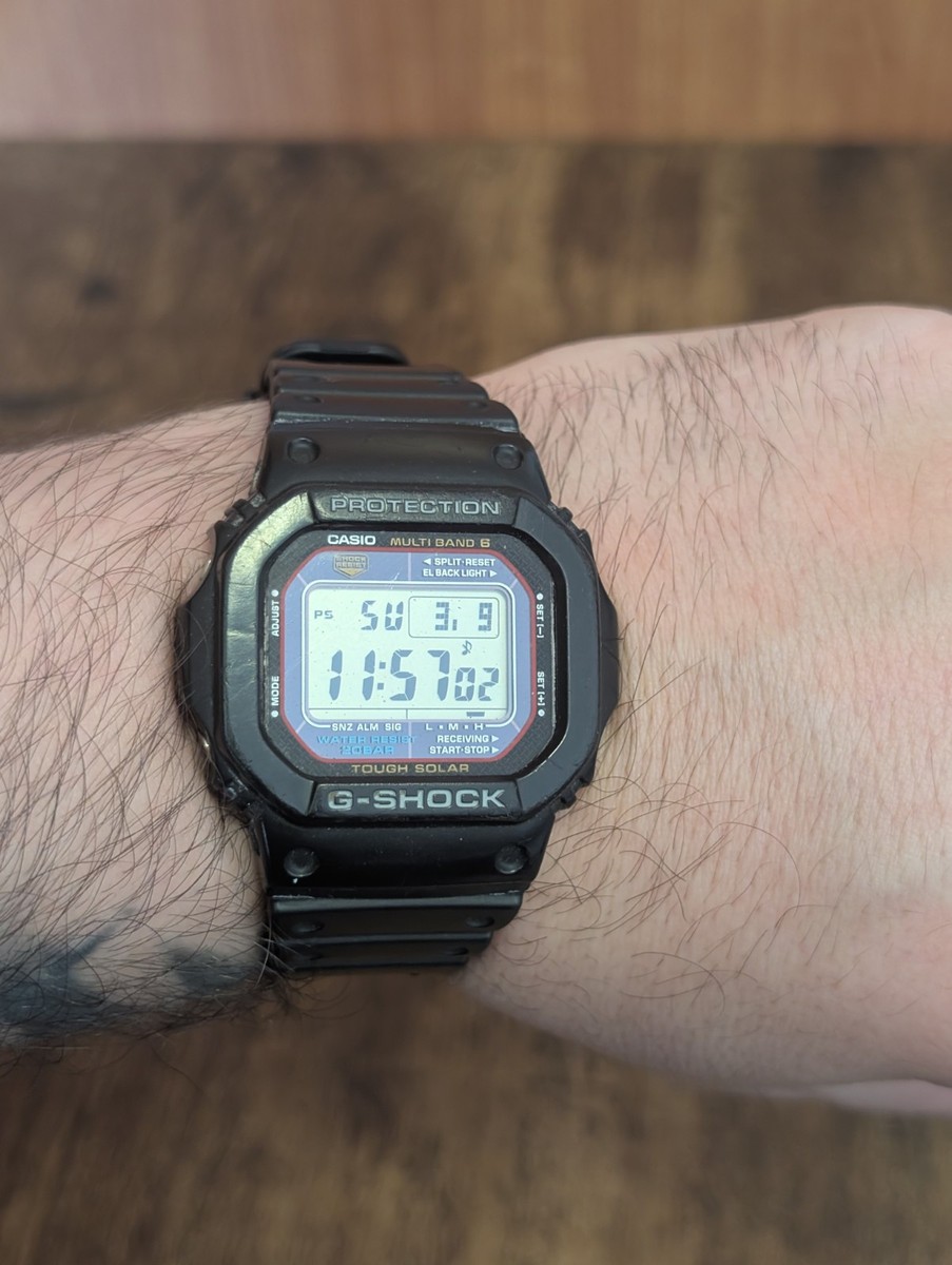 VINTAGE CASIO G-SHOCK 3159 GW-M5610 TOUCH SOLAR WATCH | eBay