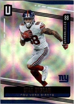 2019 Panini Unparalleled Infinite #123 Evan Engram /150 - FB