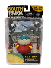 2011 Mezco South Park CARTMAN 6” Figure - Alien Probe - Kitty - NIB