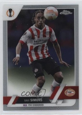 2022-23 Topps Chrome UEFA Club Competitions Xavi Simons #60 0b3