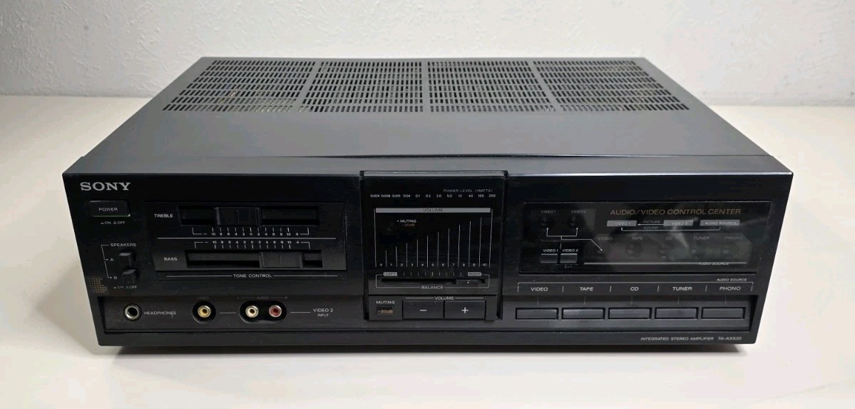 Sony TA-AX530 Home Stereo Integrated Amplifier Tested Working | eBay