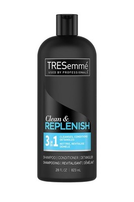 TRESemme Clean & Replenish 3-in-1 Shampoo, Conditioner & Detangler, 28 fl oz,...