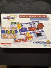 ELENCO Snap Circuits Jr. 100 Experiments Electronics Discovery Kit NOS As Pics  