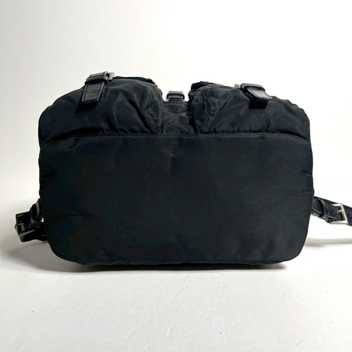 Excellent Condition PRADA Backpack with Triangle … - image 4