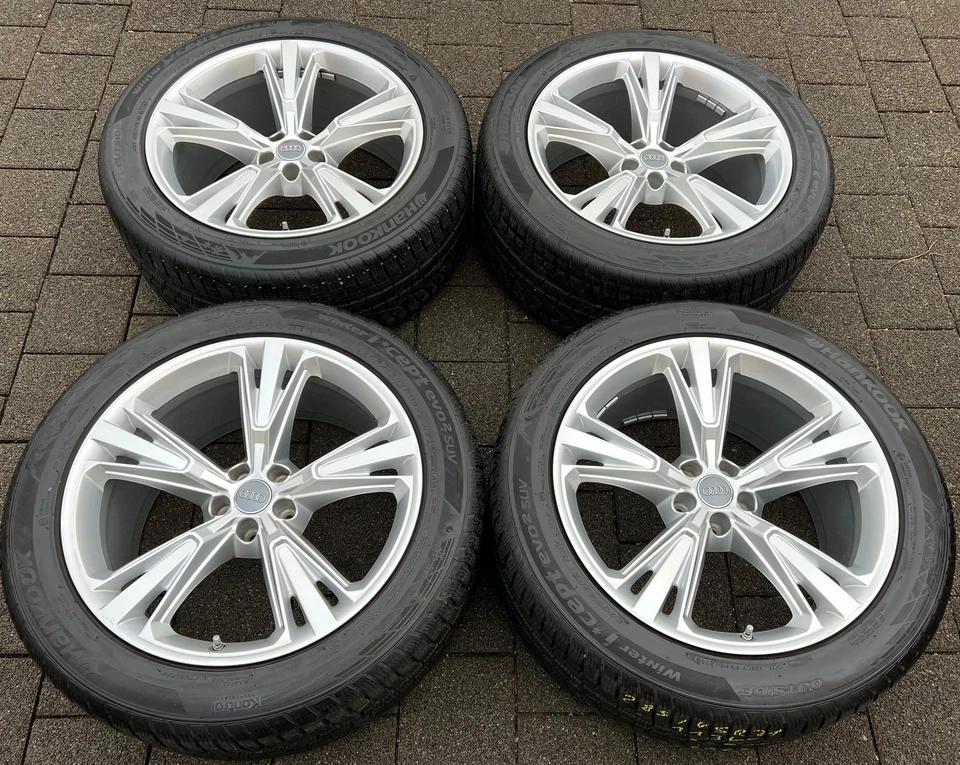 4 ORIGINAL 21" ALU WINTERRÄDER AUDI Q8 SQ8 4M 4M8601025H 285/45R21 113V HANKOOK - Bild 2 von 4