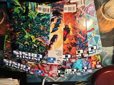 Green Lantern Infinite Crisis #1 7 Komplett +Variant Covers (#2,3,4,6,7)  DC
