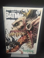 PREMIUM W SIGNATURE COA ABSOLUTE BATMAN #15 KIRKHAM VARIANTE VELENO OMAGGIO DC 