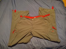 Nike Dri Fit Wide Leg Training Pants Black Red Ladies Medium Vintage