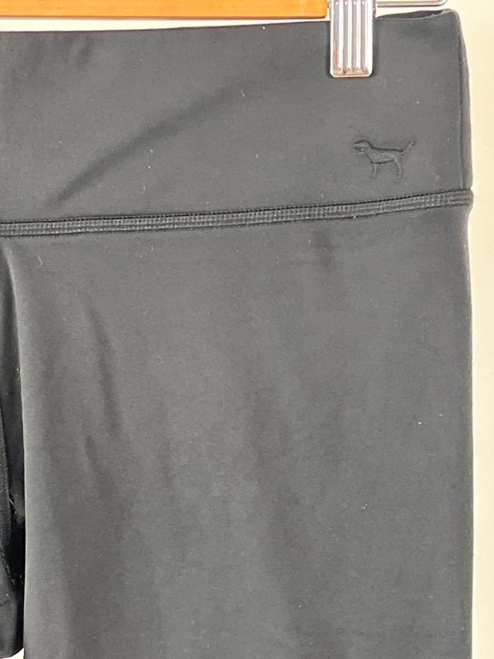 Leggings Victoria's Secret Rosa Mujer M Negro Pull On Elastizados Informales Cómodos Foto 2 de 4