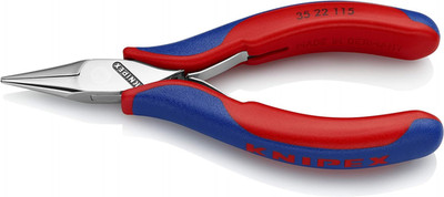 - Electronics Pliers, Half round Tips, Multi-Component (3522115), 4.5