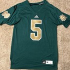 Notre Dame Irish #5 Adidas Jersey Size Men's Medium Blue