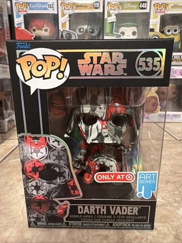 Funko Pop! Artist Series: Star Wars - Darth Vader - Exclusive #535 w/Protector