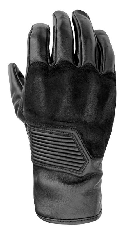 Gants RST Crosby cuir noir au design néo-rétro et finitions premium