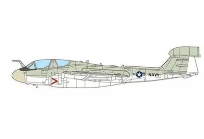 1/144 US Navy Electronic Warfare Aircraft Ea-6B Prowler 2er Set Plastikmodell