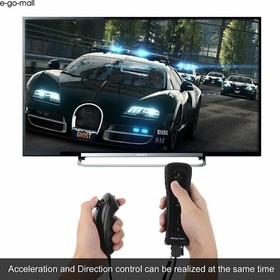 Built-in Motion Plus Wii Remote & Nunchuck Controller for Wii andWii U Console