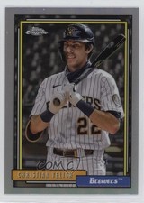 2021 Topps Update 1992 Topps Redux Chrome Christian Yelich #TC92-28 11ur