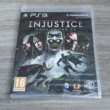 Injustice Gods Among Us - PS3 UK Release Sony Mostly Factory Sealed