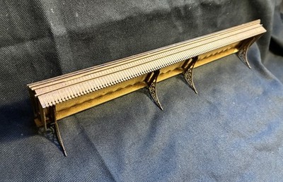 Spur O Modelleisenbahn Silverton Wartezimmer Überdachung Bausatz