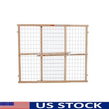 Adjustable Baby Safety Gate 30 to 50 Inch Openings Easy Tool-Free Installation