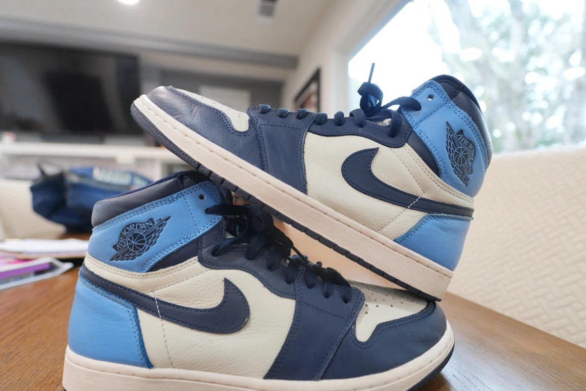 Jordan 1 Retro OG High Obsidian UNC 2019 | eBay display picture 3