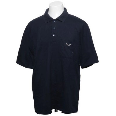 Trigema, Poloshirt, Größe: XL, Deluxe Single Jersey, Blau, Baumwolle #IPw