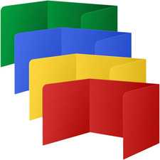 Schreibtischteiler, U-Förmige Trennwand Für Büro Und Studium, 43X35,5X34Cm, Sich