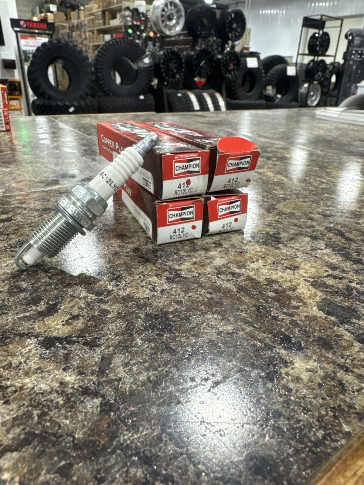 Spark Plug-Copper Plus Champion Spark Plug 412