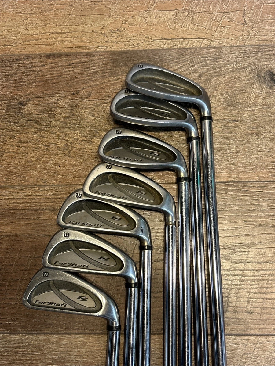 Wilson Fat Shaft Irons Set Golf Clubs for sale | eBay