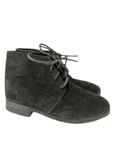 Fugawee Historical Costume Jefferson Bootie Suede 10 EE Borgan Civil War CWN
