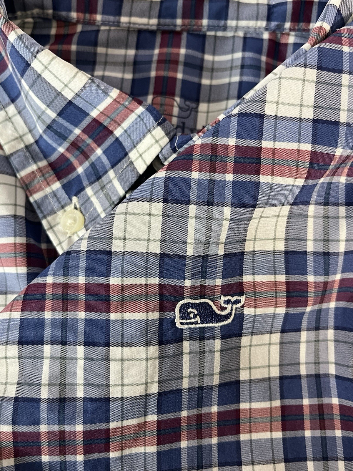 Vineyard Vines Performance Multi Color Plaid Butt… - image 4
