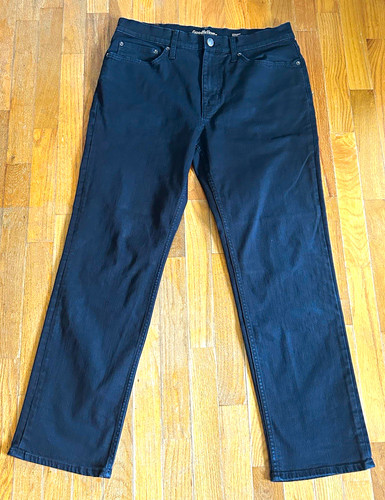 Goodfellow & Co Total Flex Men's Black Straight Fit Denim Jeans Stretch
